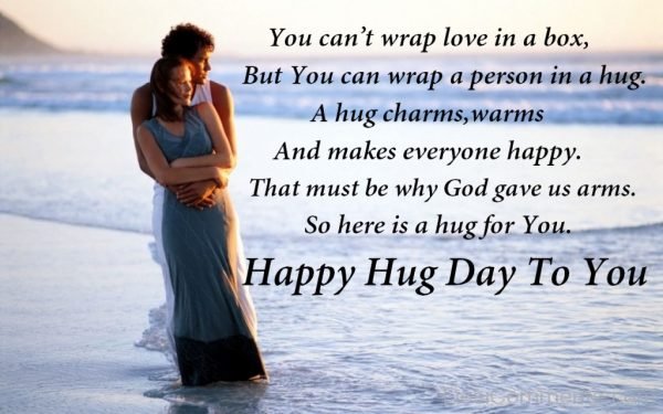 Happy Hug Day To You