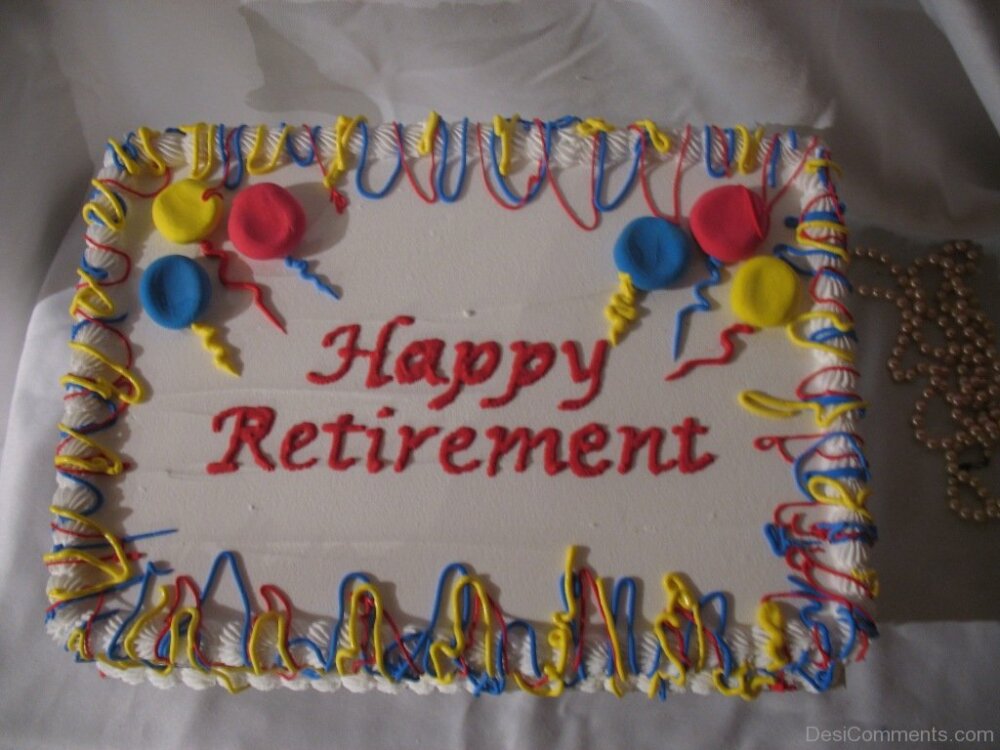 Happy Retirement Cake Topper – Tinkie Ltd