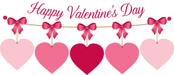 Happy Valentine Day With Beautiful Hearts