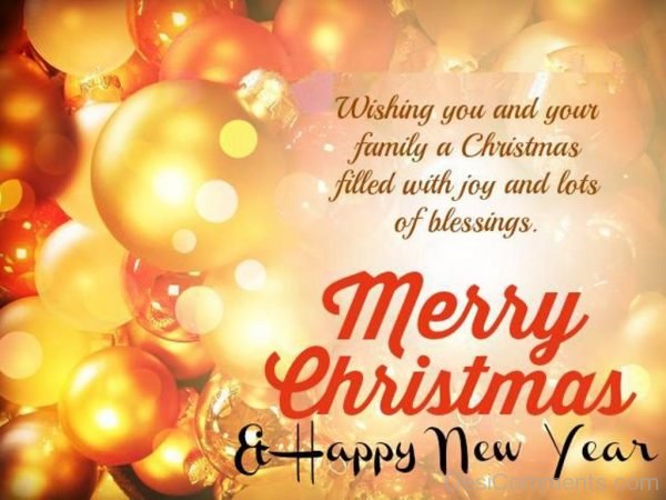 Wishing You And Your Family A Christmas - Desi Comments