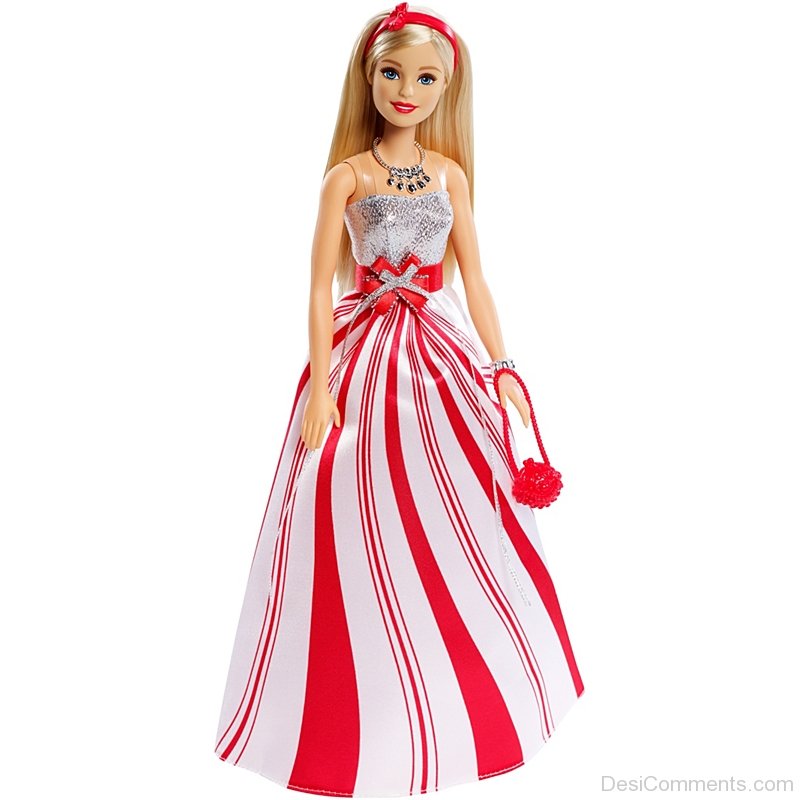 red barbie frock