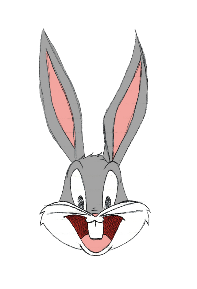 Bugs Bunny Face - DesiComments.com