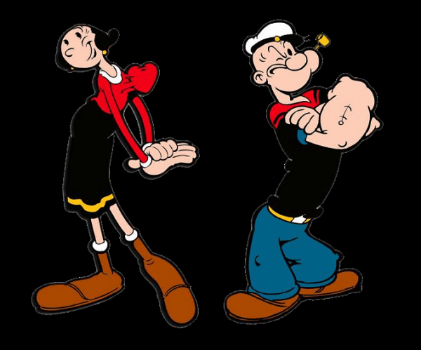 Olive Oyl And Popeye Image - Desi Comments