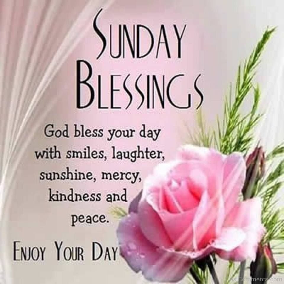 Goodmorning Sunday Blessings Images - Printable Template Calendar