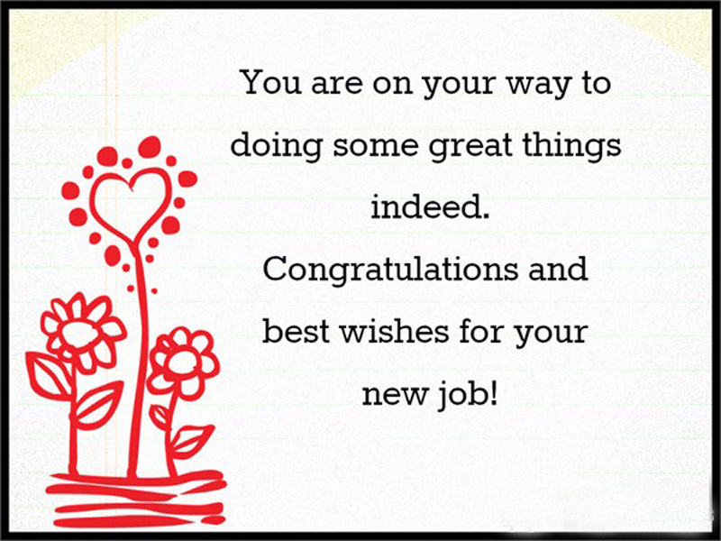 Congratulations And Best Wishes For Your New Job DesiComments