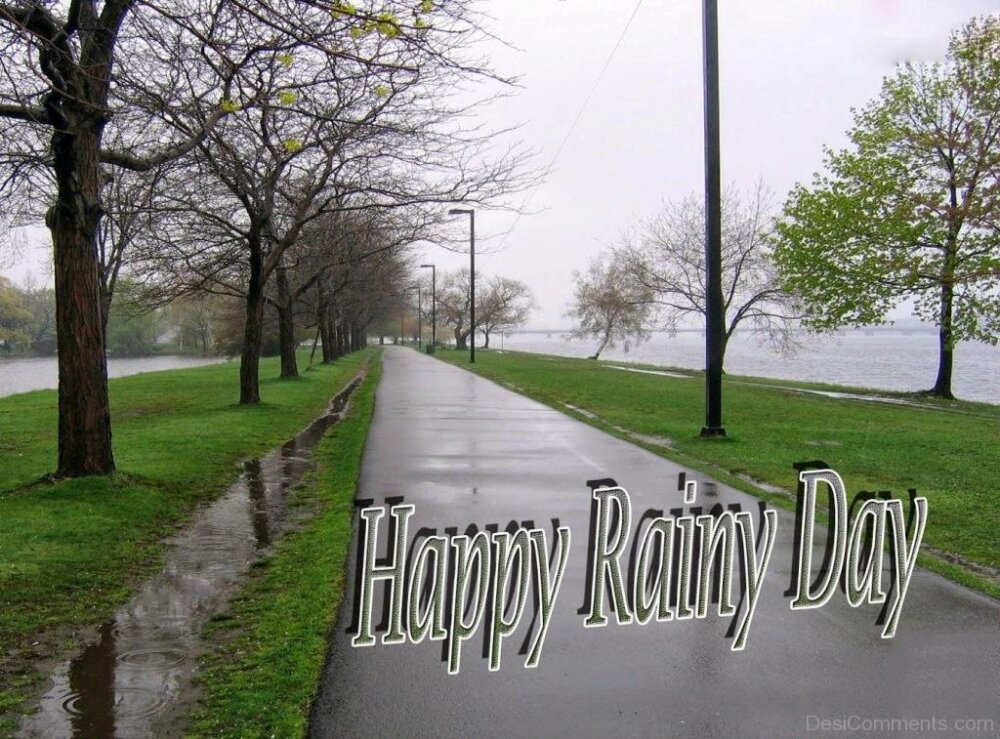 happy rainy day facebook cover