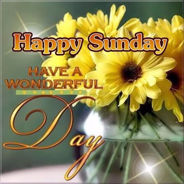 Happy Sunday Have A Wonderful Day
