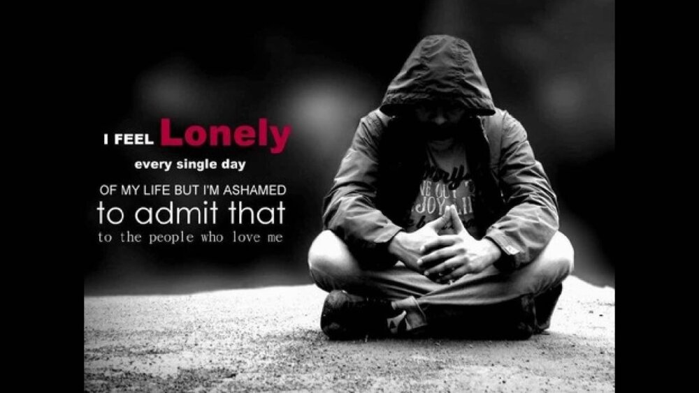 life sad alone