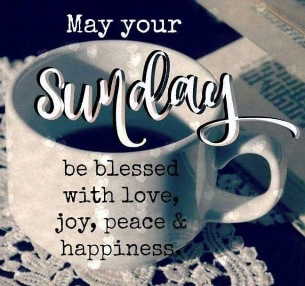 May Your Sunday Be Blessed With Love