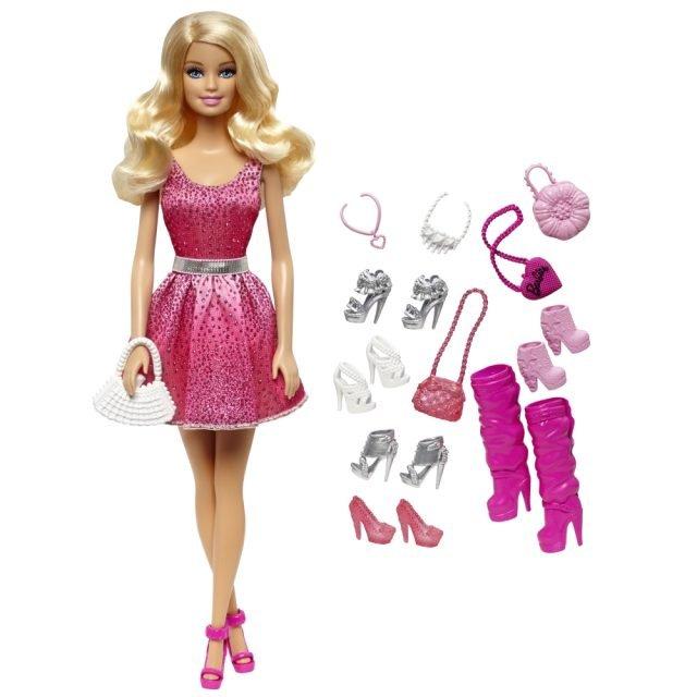 Barbie Wearing Pink Dress - DesiComments.com
