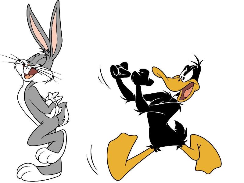 Bugs Bunny With Daffy Duck - DesiComments.com