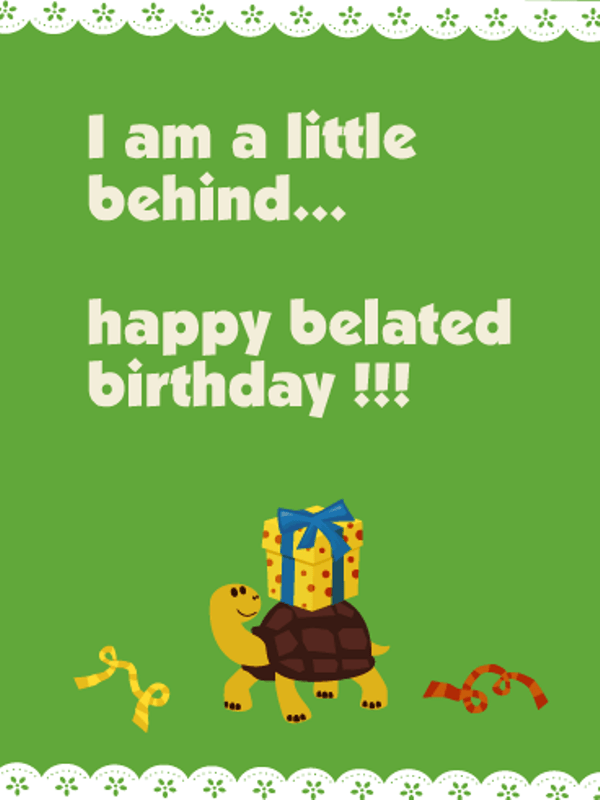 belated happy birthday emoticons