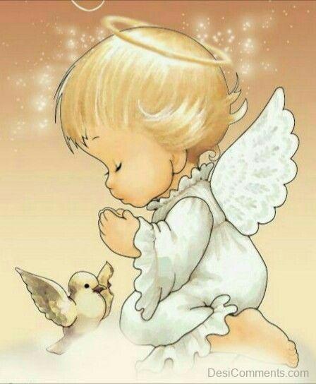 beautiful cartoon angel