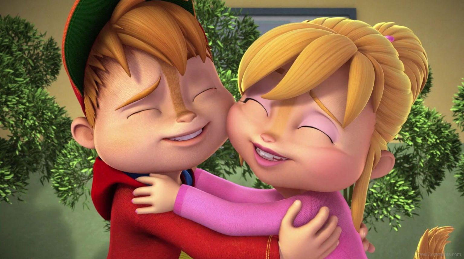 Alvin Hugging His Girlfriend - DesiComments.com