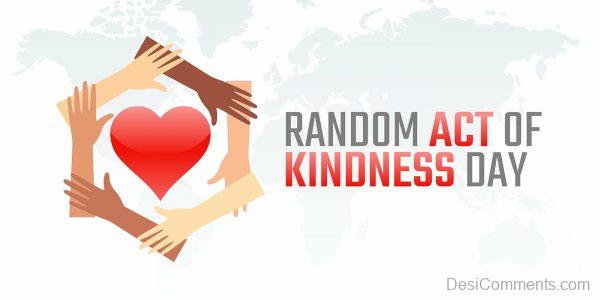 Act Of Kindness Day Image - Desi Comments