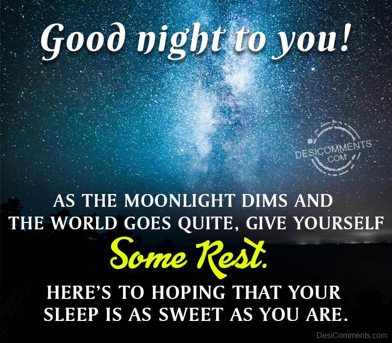 Good Night To You - Desi Comments