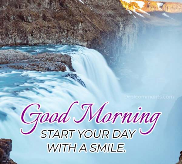 Start You Day With Smile Good Morning