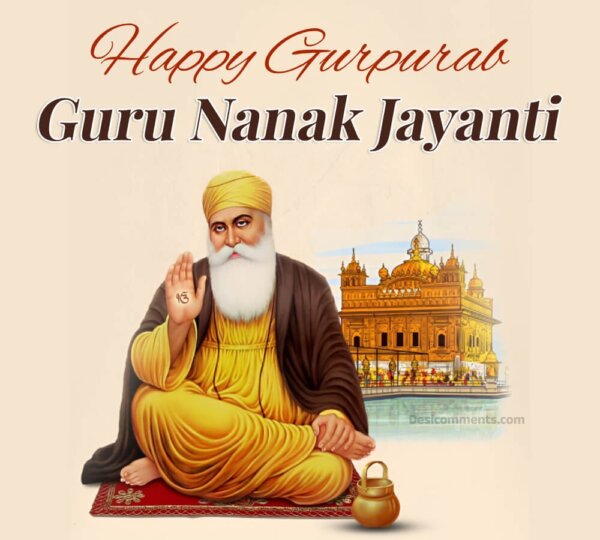 Happy Sri Guru Nanak Dev Ji Gurpurab Pic