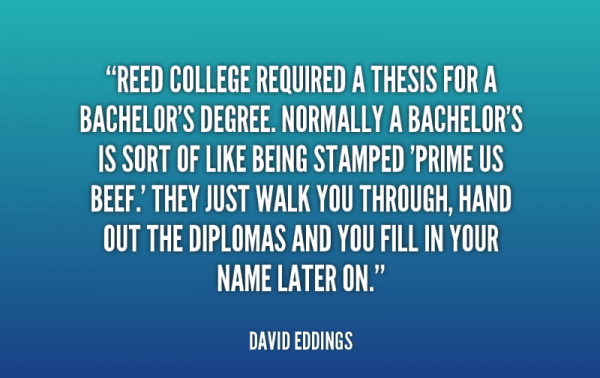 A Bachelor’s Degree