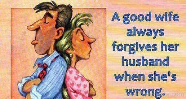 A Good Wife Always forgive