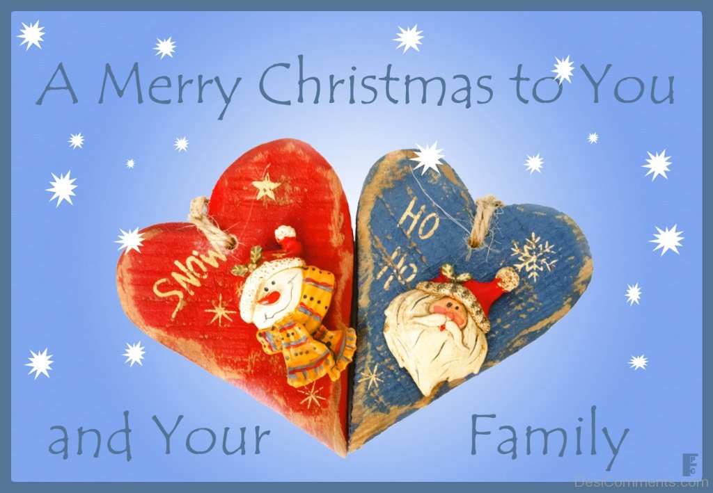 A Merry Christmas To You And Your Family DesiComments