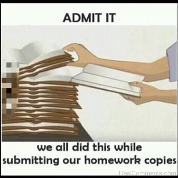 Admit It We All Did This While Submitting