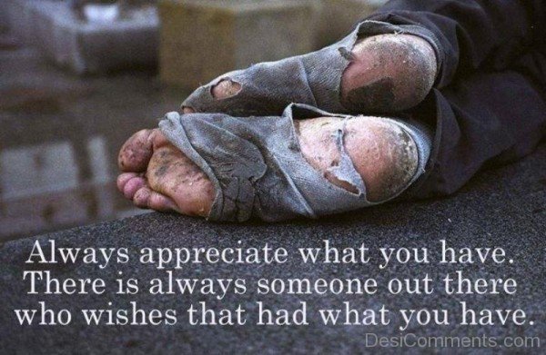 Always Appreciate What You Have-DC009