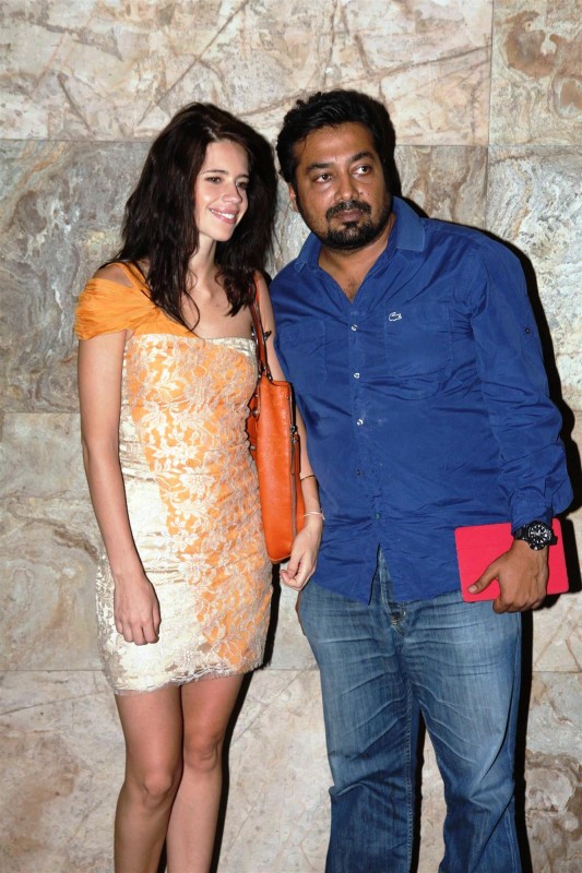 Anurag Singh Kashyap With Kalki Koechlin 