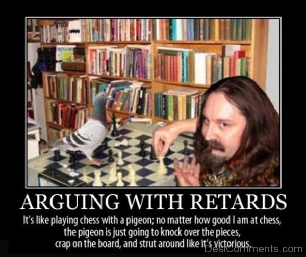 Arguing With Retards