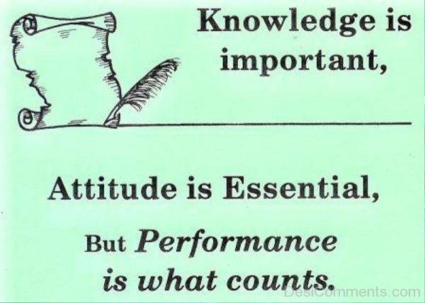 Attitude Is Essential