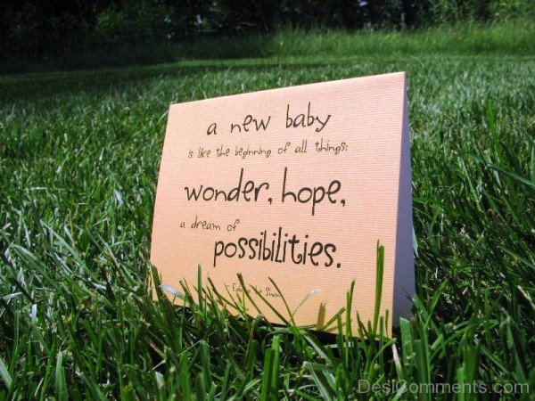 Baby is Like The Beginning of All Things-Dc15420