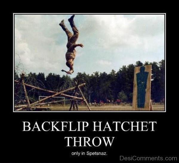 Backflip Hatchet