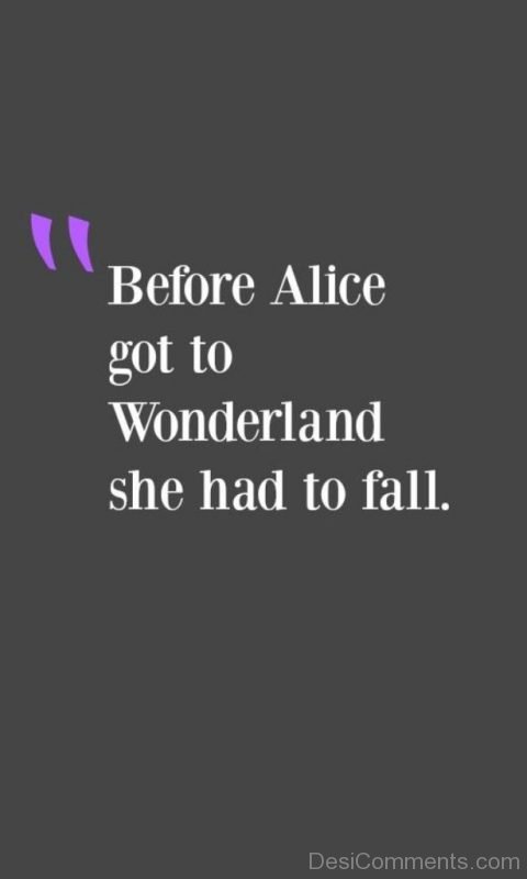 Before Alice Go To Wonderland