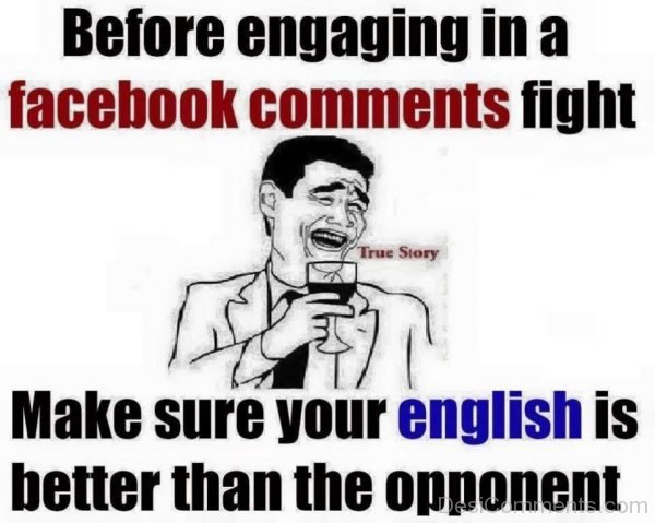 Before Engaging In A Facebook Comments