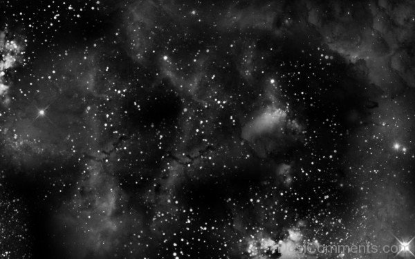 Black And White Photo Of Stars - DesiComments.com