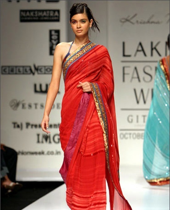 Diana Penty At Lakme Fashion Week