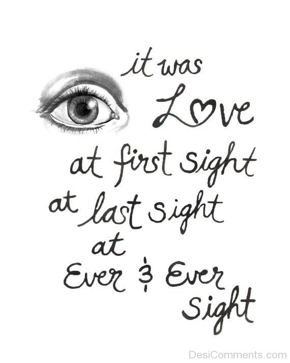 First sight Love