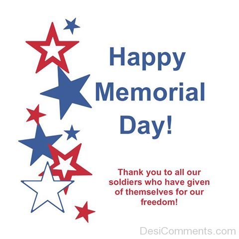 Happy Memorial Day