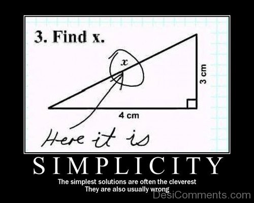 Here It Is Simplicity