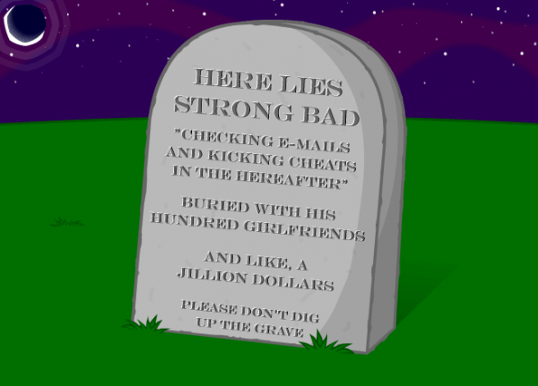 Here Lies Strong Bad