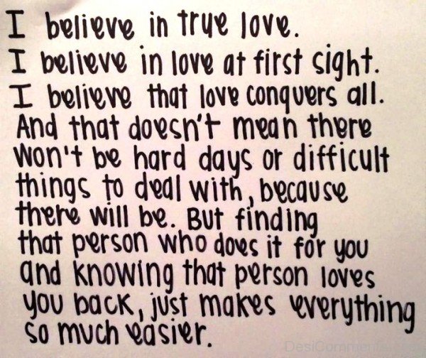 I Believe In True Love-exz209DC31