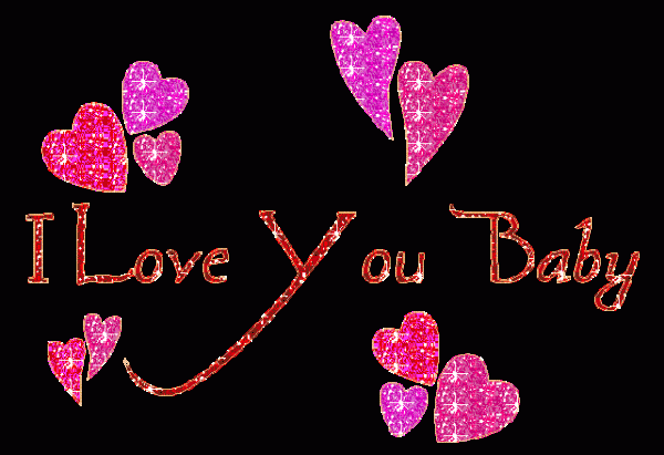 I Love You Glitter Image