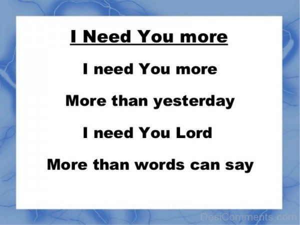 I Need You More-uyt541DC46