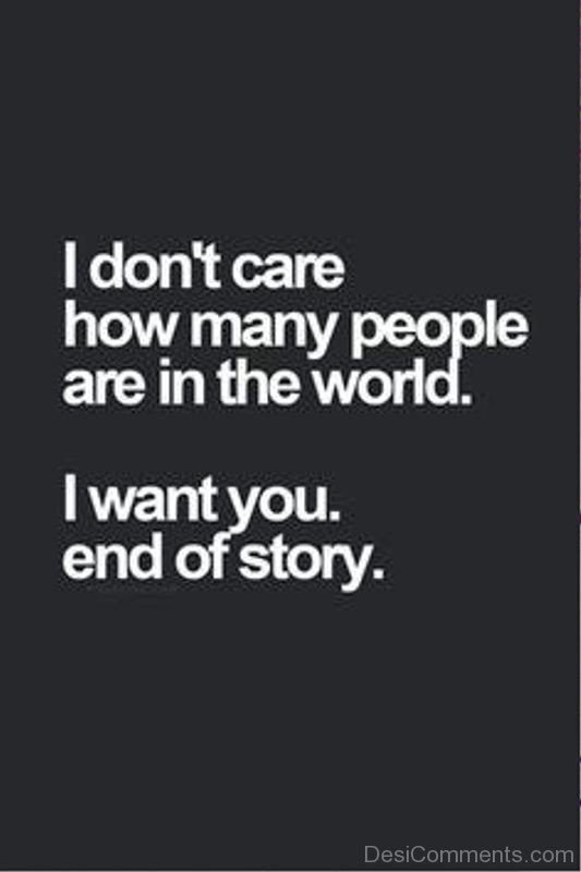 I Want You End Of Story