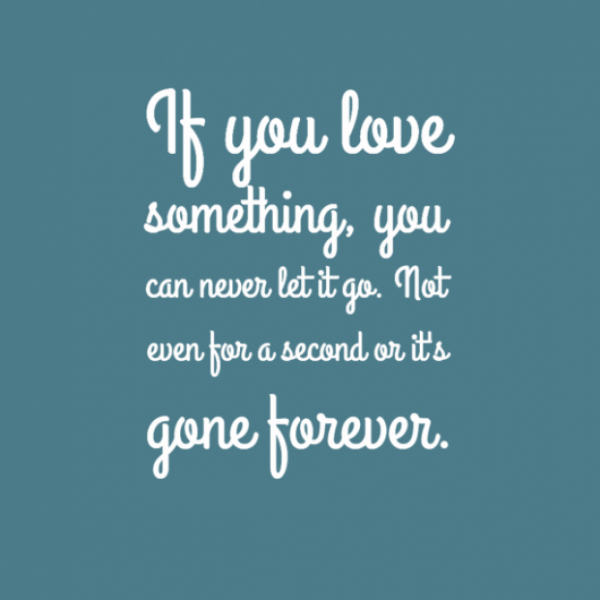 If You Love Something