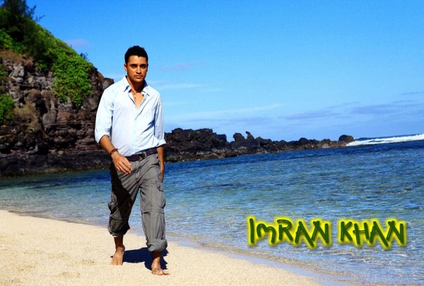 Imran Khan On Beach