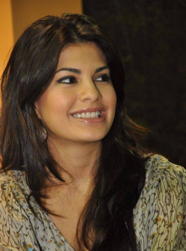 Jacqueline Fernandez Giving A Cute Smile 