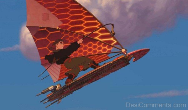 Jim Hawkins Doing Sky Surfing