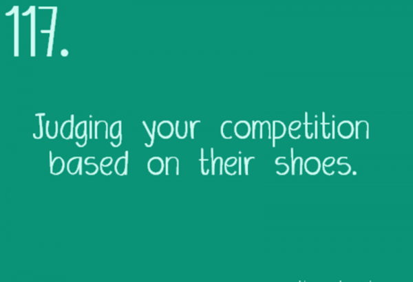 Judging Your Competition Based On Their Shoes -DC475