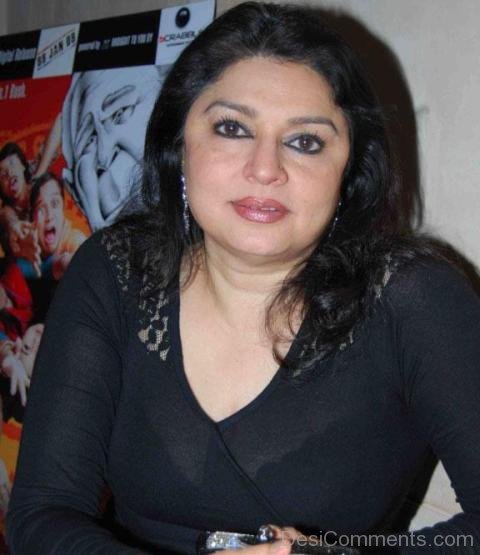 Kiran Juneja In Black Dress